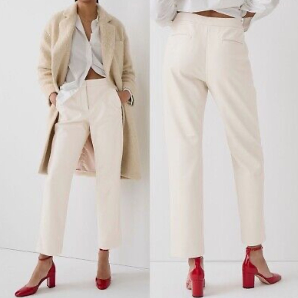 NWOT j.crew Kate faux leather pants